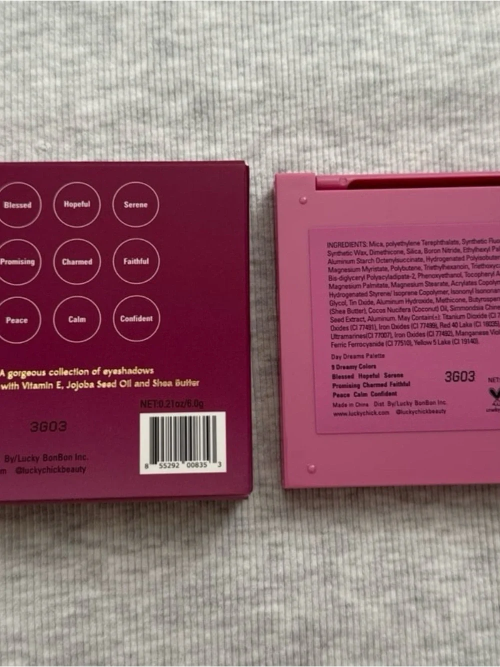 Lucky Chick “Daydreams” Eyeshadow Palette